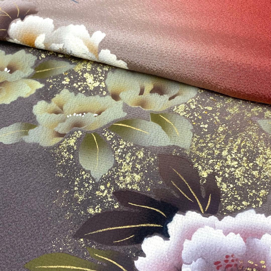 【TAMA屋】全て正絹 全て振袖 刺繍 花柄 まとめ売り3点TM1738