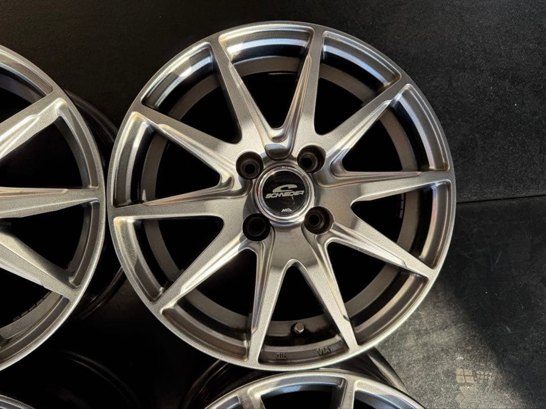 SCHNEDER 14インチ5.5J +38ホイール 4本中古