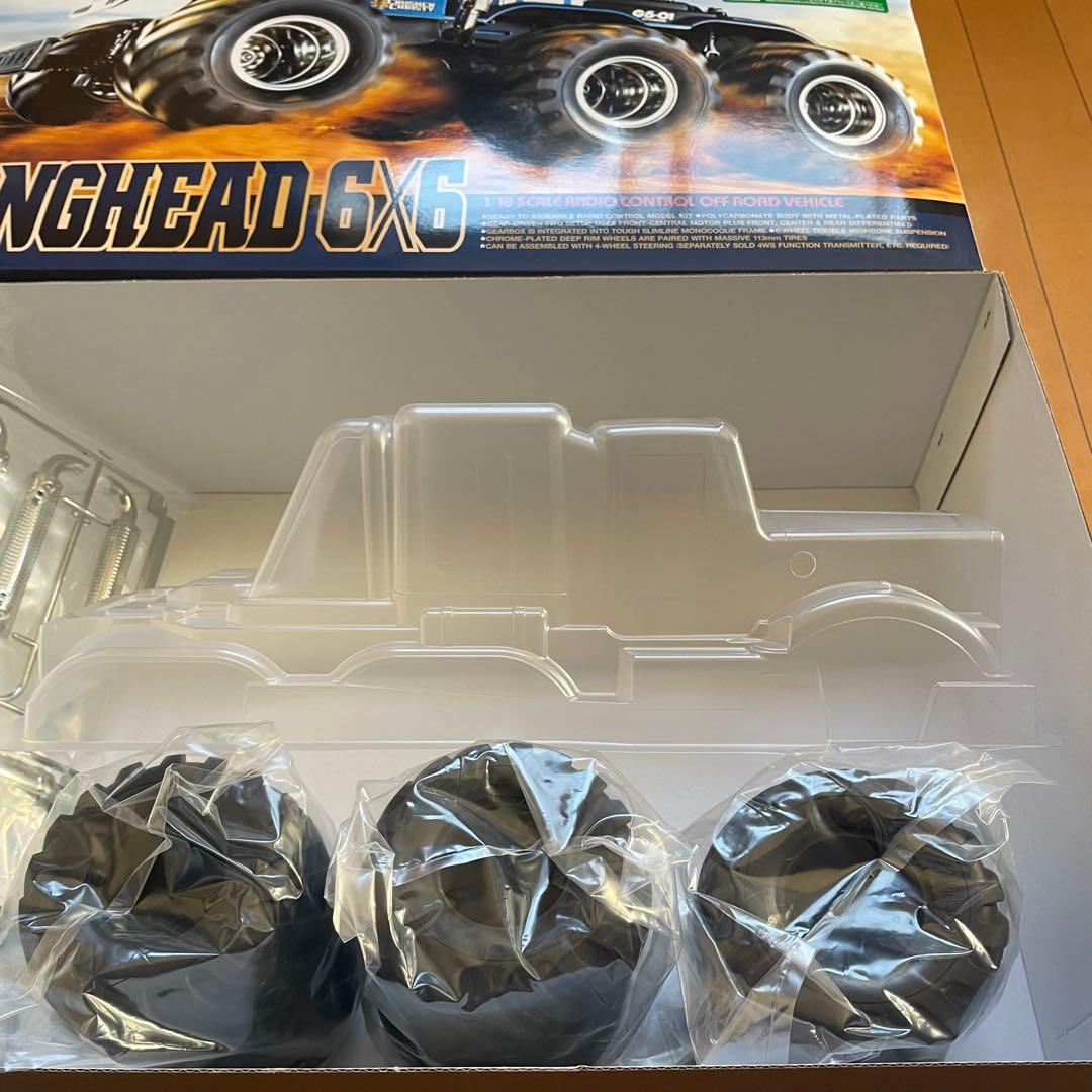 タミヤ　1/18RC コングヘッド6×6（G6-01シャーシ）