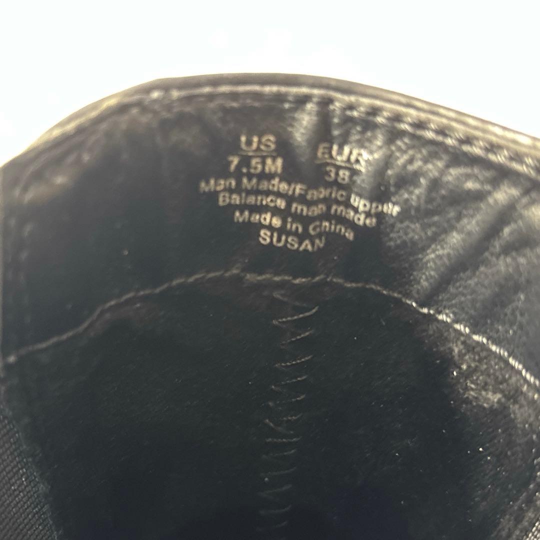 【美品】Circus NY SUSAN 厚底 チェルシーブーツ 24.5cm 黒