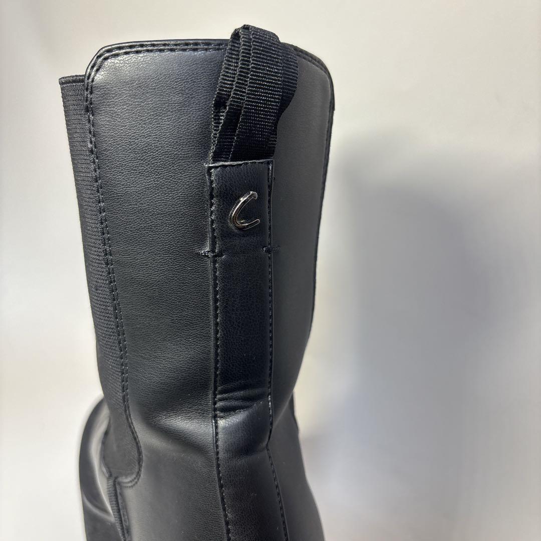 【美品】Circus NY SUSAN 厚底 チェルシーブーツ 24.5cm 黒