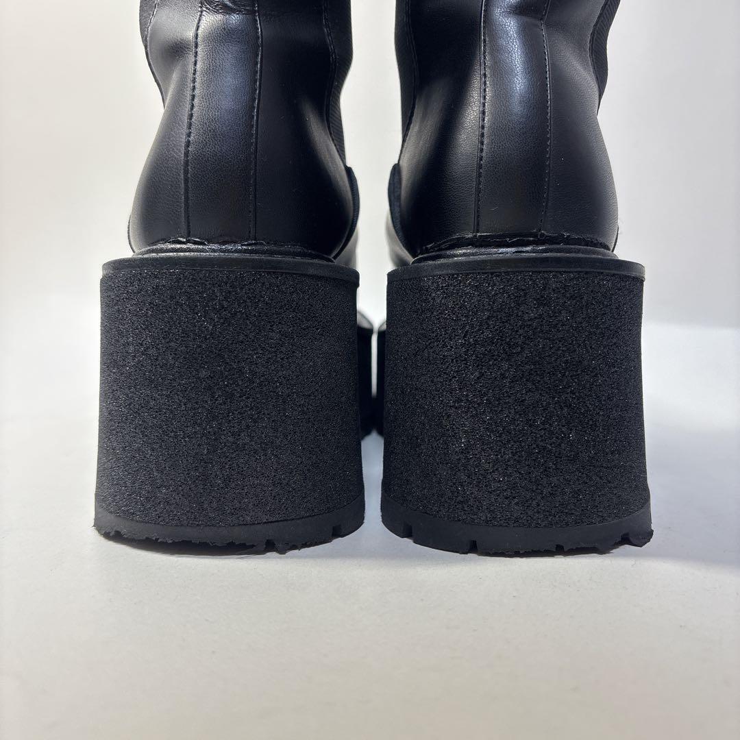 【美品】Circus NY SUSAN 厚底 チェルシーブーツ 24.5cm 黒