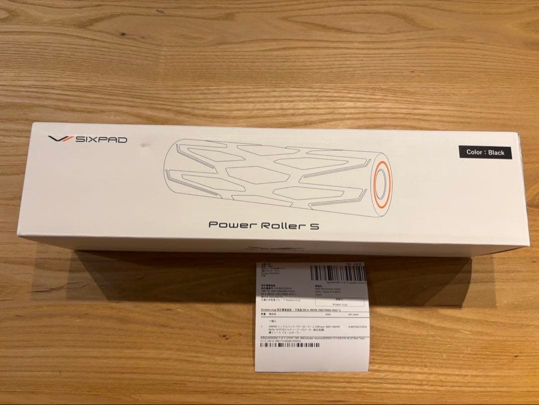 【新品／開封済】シックスパッド パワーローラーエス Power Roller S
