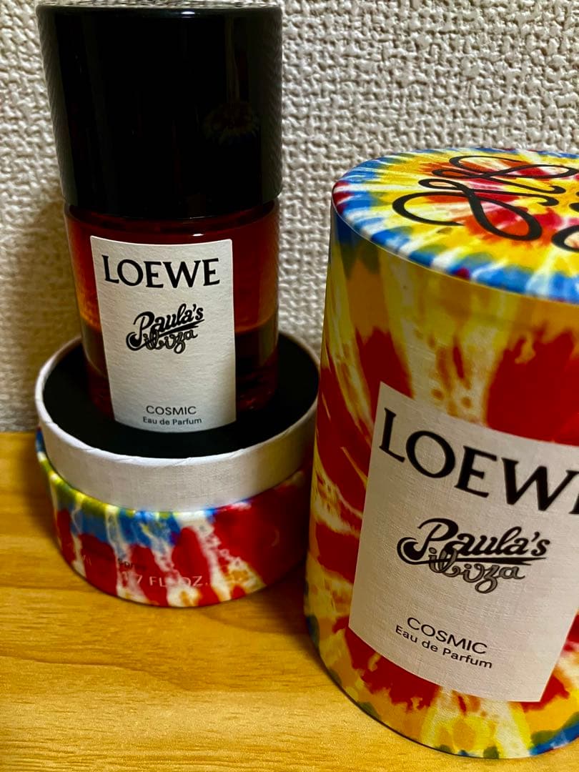 “ロエベ “パウラズ イビサ コズミック”50ml オードゥ パルファン開封済み