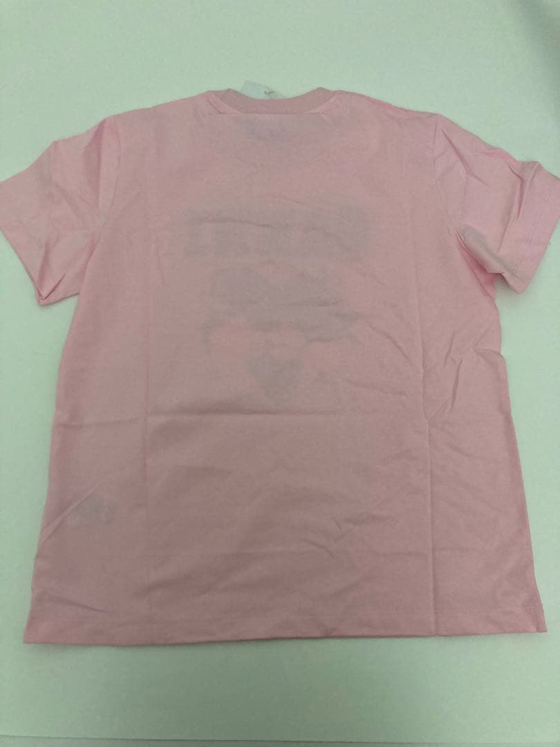 GANNI ピンク Tシャツ ハートデザイン