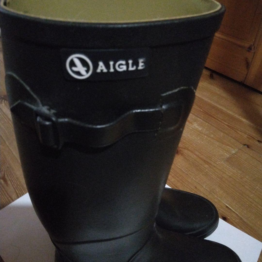 AIGLE ブラック 38サイズ