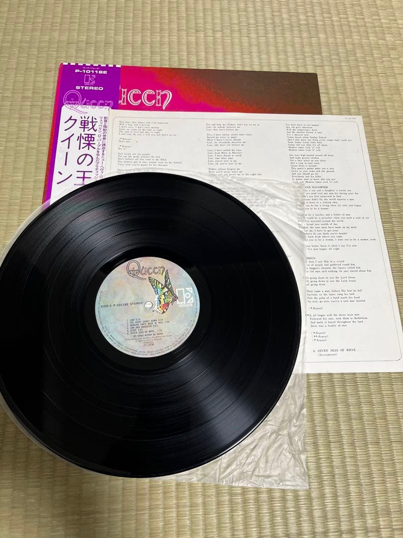 QUEEN クイーン LPレコード2枚セット　JAZZ 戦慄の王女 vinyl