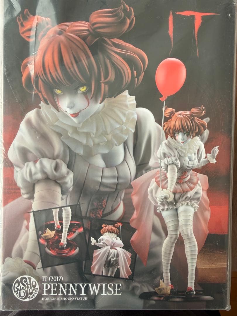 KOTOBUKIYA ホラー美少女 IT ペニーワイズ フィギュアモノクロver