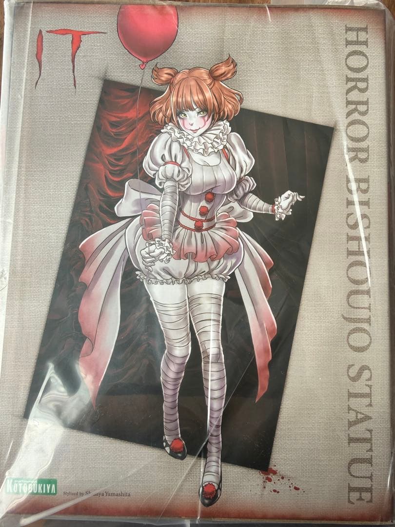 KOTOBUKIYA ホラー美少女 IT ペニーワイズ フィギュアモノクロver