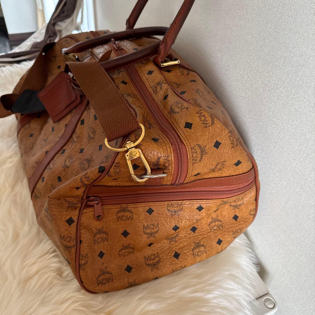 MCM ボストンバッグ 中型 ブラウンyuandaiさん専用