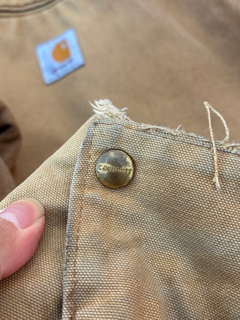 y*様 【USA製Carhartt】 jo1 BRNデトロイト ジャケット
