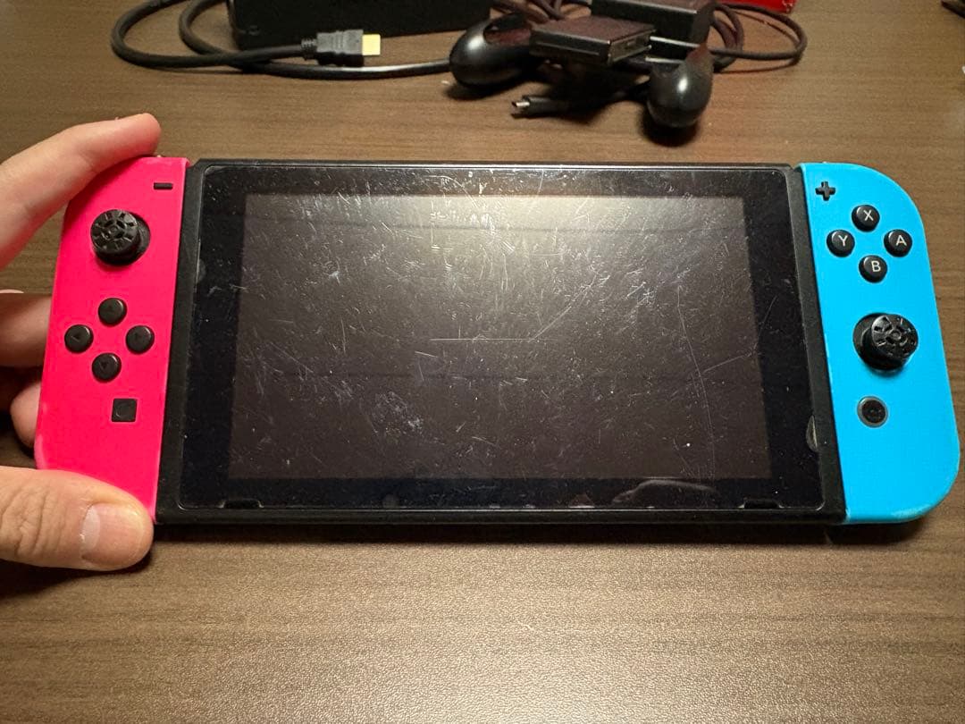Nintendo Switch 本体 ピンク・青　ジャンク