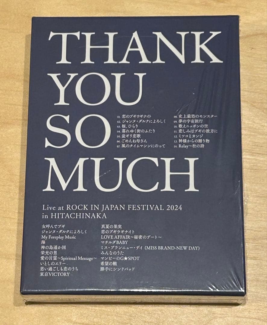THANK YOU SO MUCH（完全生産限定盤B）DVD付