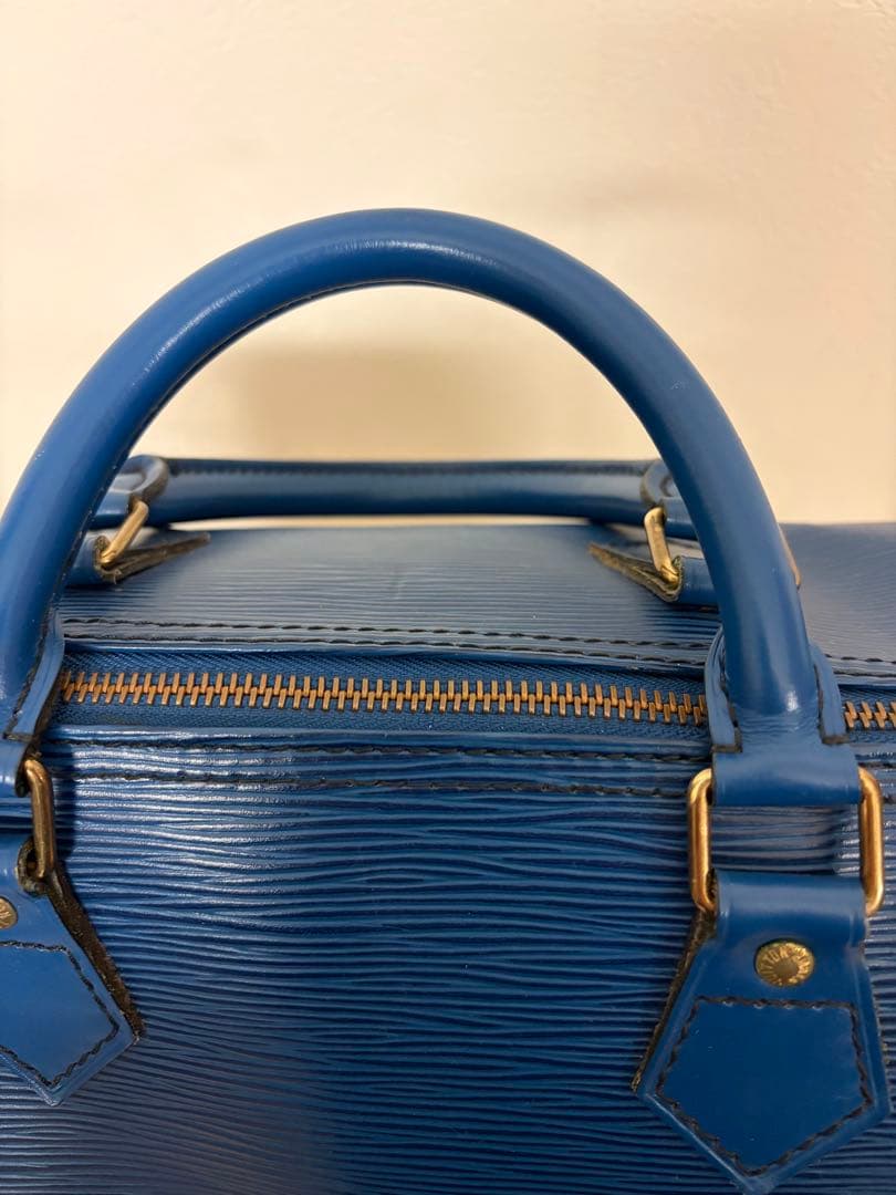 LOUIS VUITTON エビ　ブルー　スピーディー30