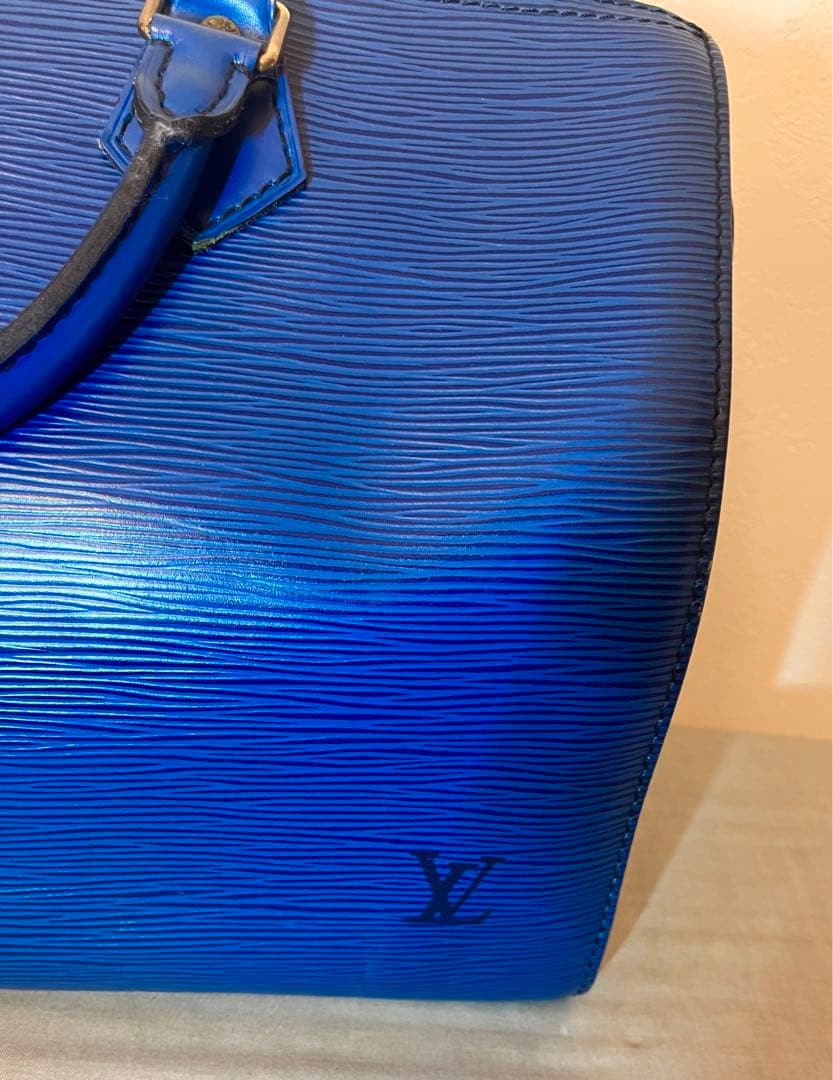 LOUIS VUITTON エビ　ブルー　スピーディー30