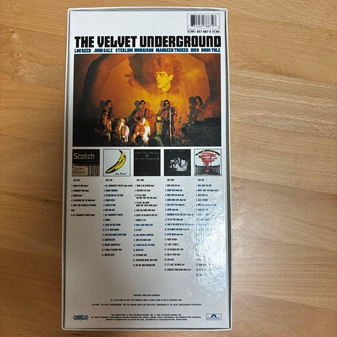 THE VELVET UNDERGROUND　日本盤 CD5枚組BOX