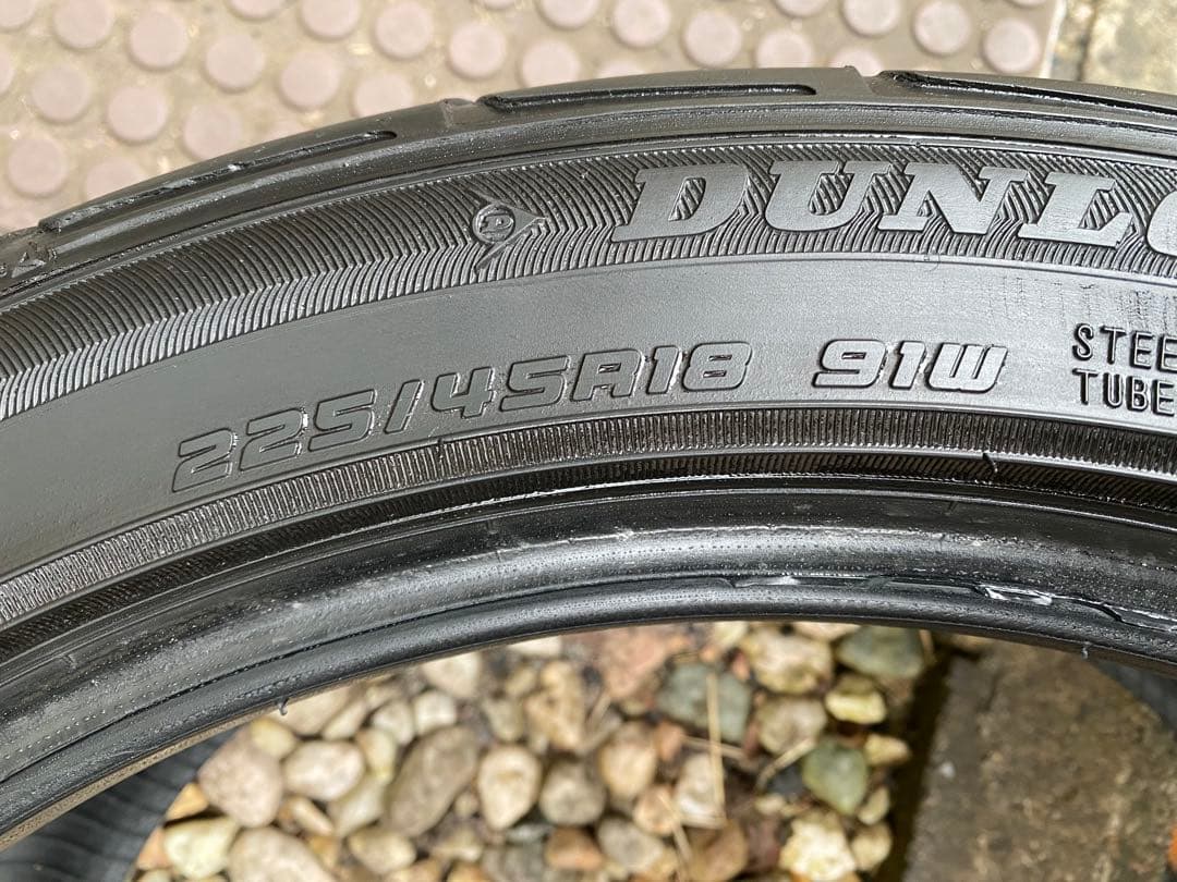 ①゛アメチェ゛ 22年製 ダンロップ 225/45R18 DZ101