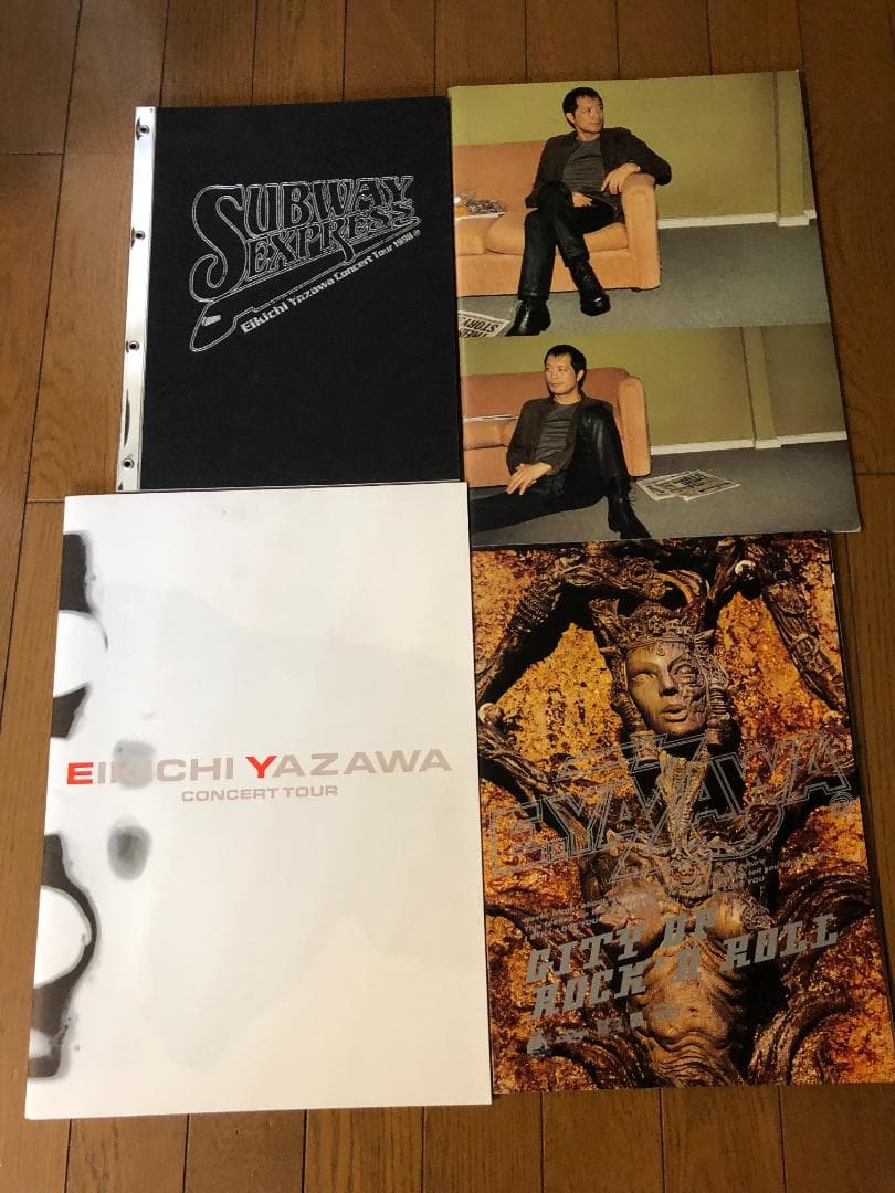 矢沢永吉ツアーパンフレット16冊＆TIME OF EIKICHIYAZAWA3冊