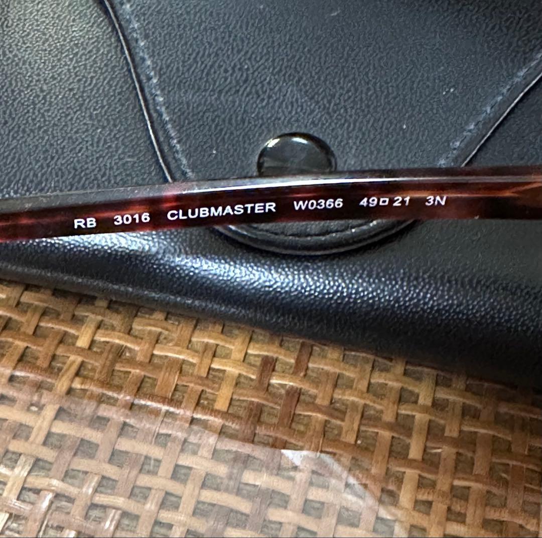 B*M様 【美品】Ray-Ban CLUBMASTER サングラス