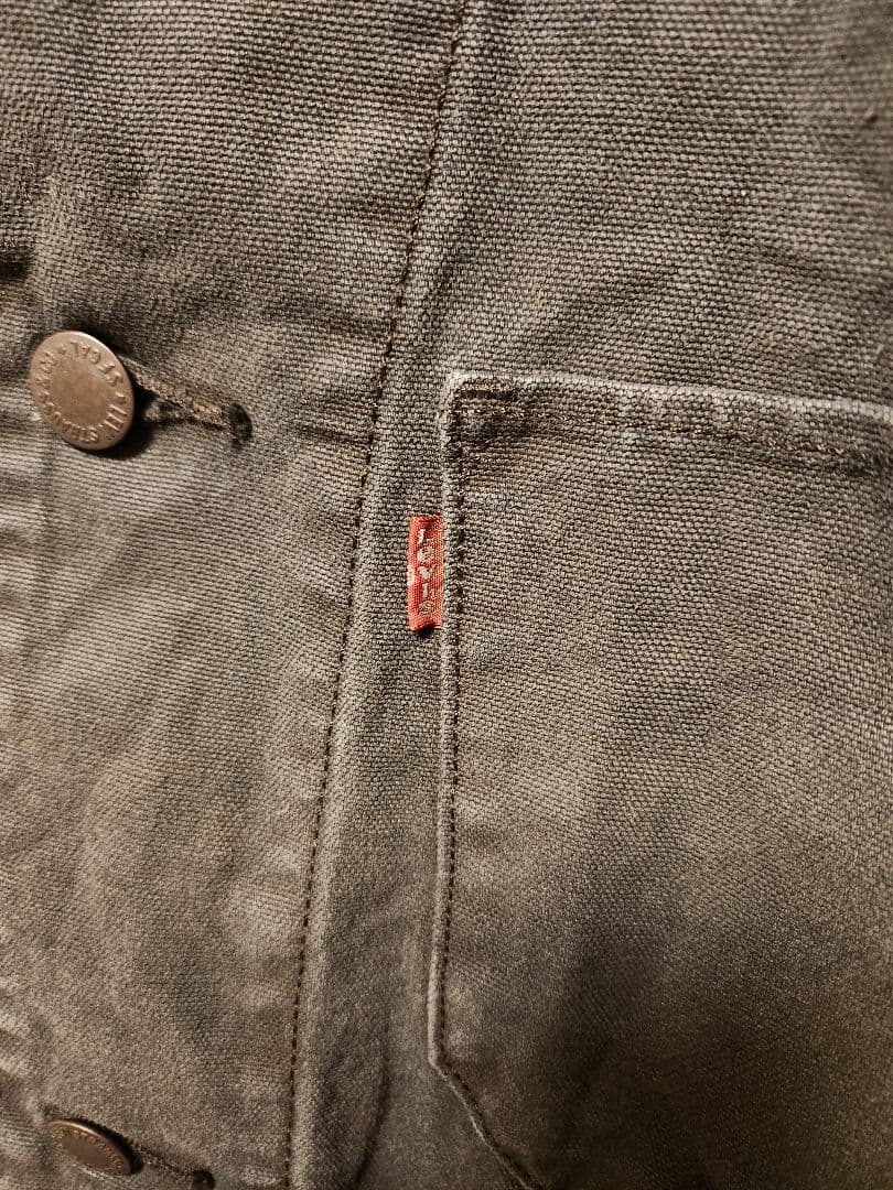Levi’s　カバーオール　ブラックデニム　ジャケット