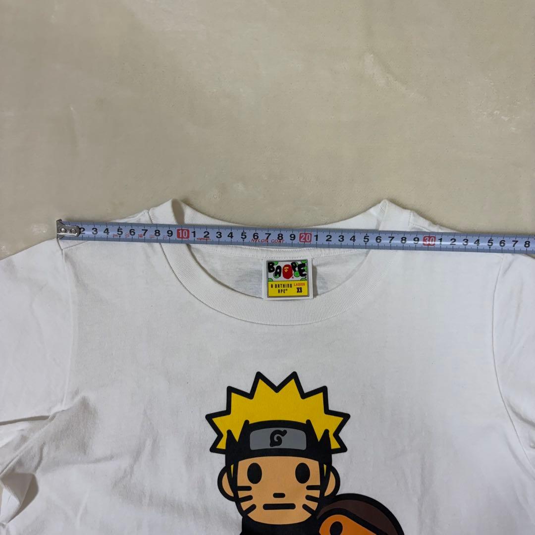 【希少】BAPE × NARUTO疾風伝 ベイビーマイロ Tシャツ XS
