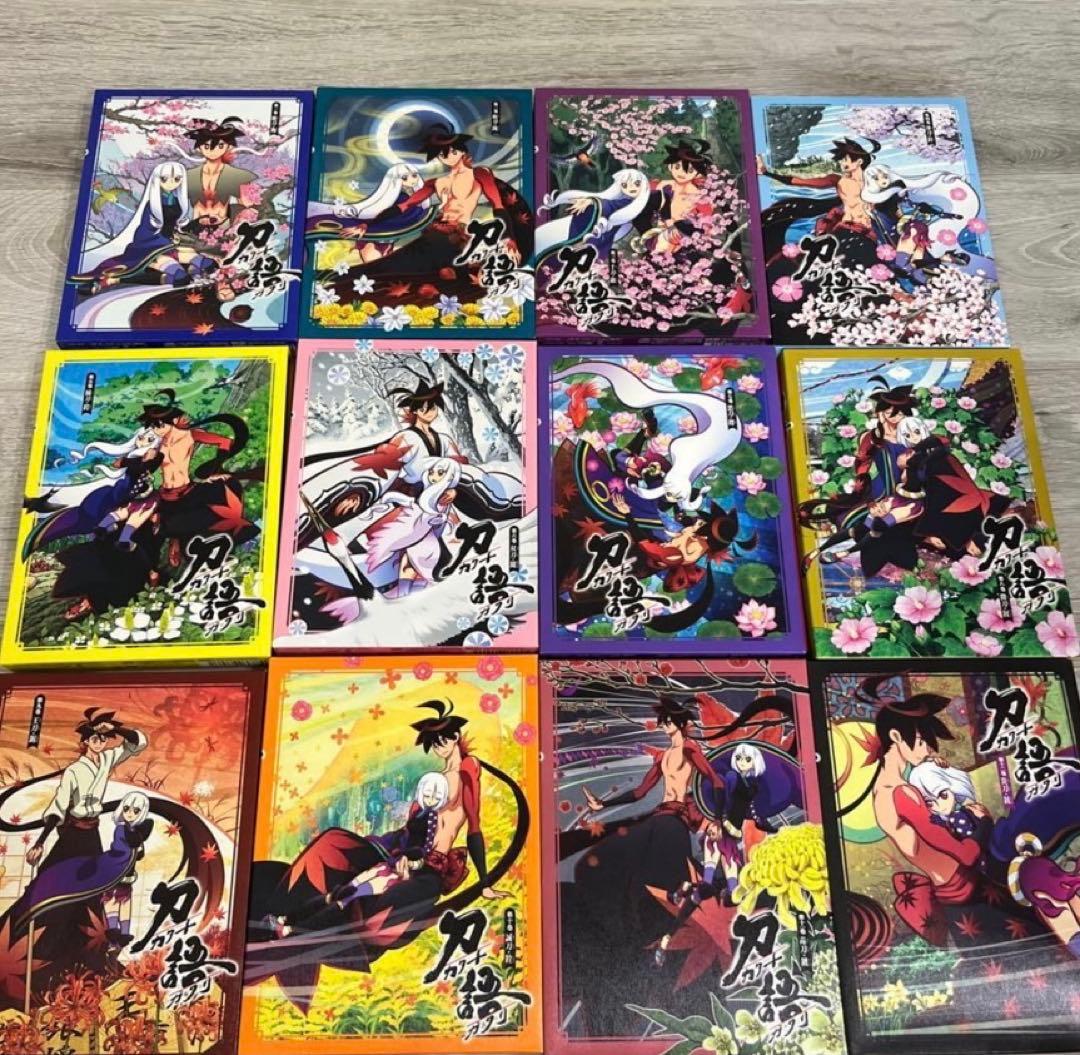 刀語　DVD 限定版　全12巻　全巻　BOX付き