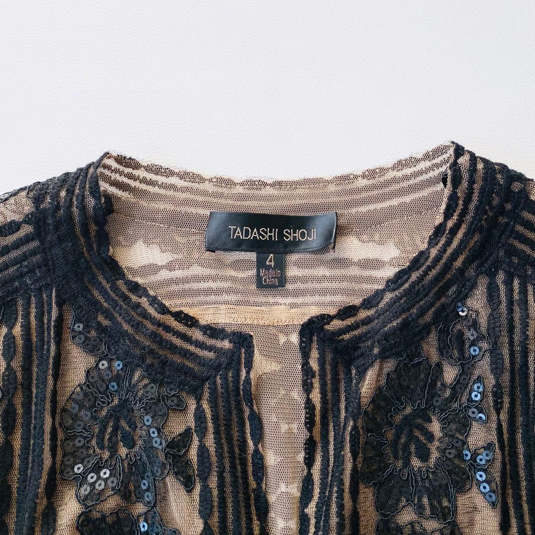 【美品】タダシショージ　LINDEN CROPPED BOLERO　スパンコール