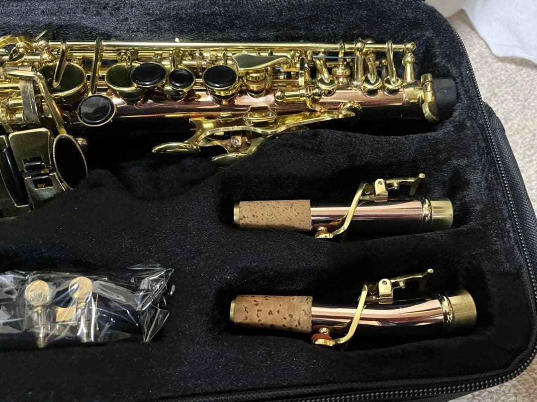【新品】レッドブラス ソプラノサックス HighGキー