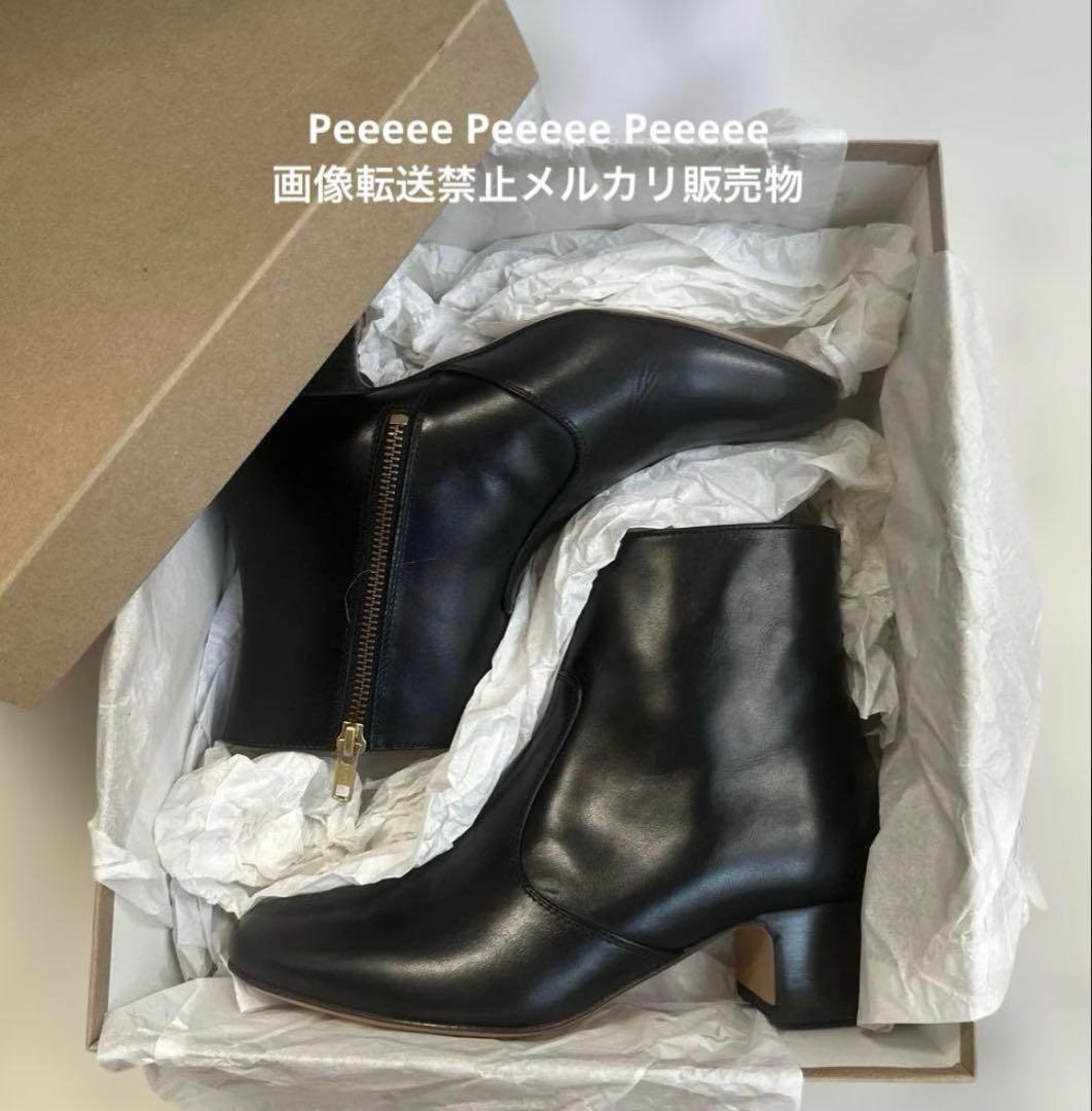 最終価格 新品未使用UK購入 A.P.C. アーペーセー ショートブーツ 黒37