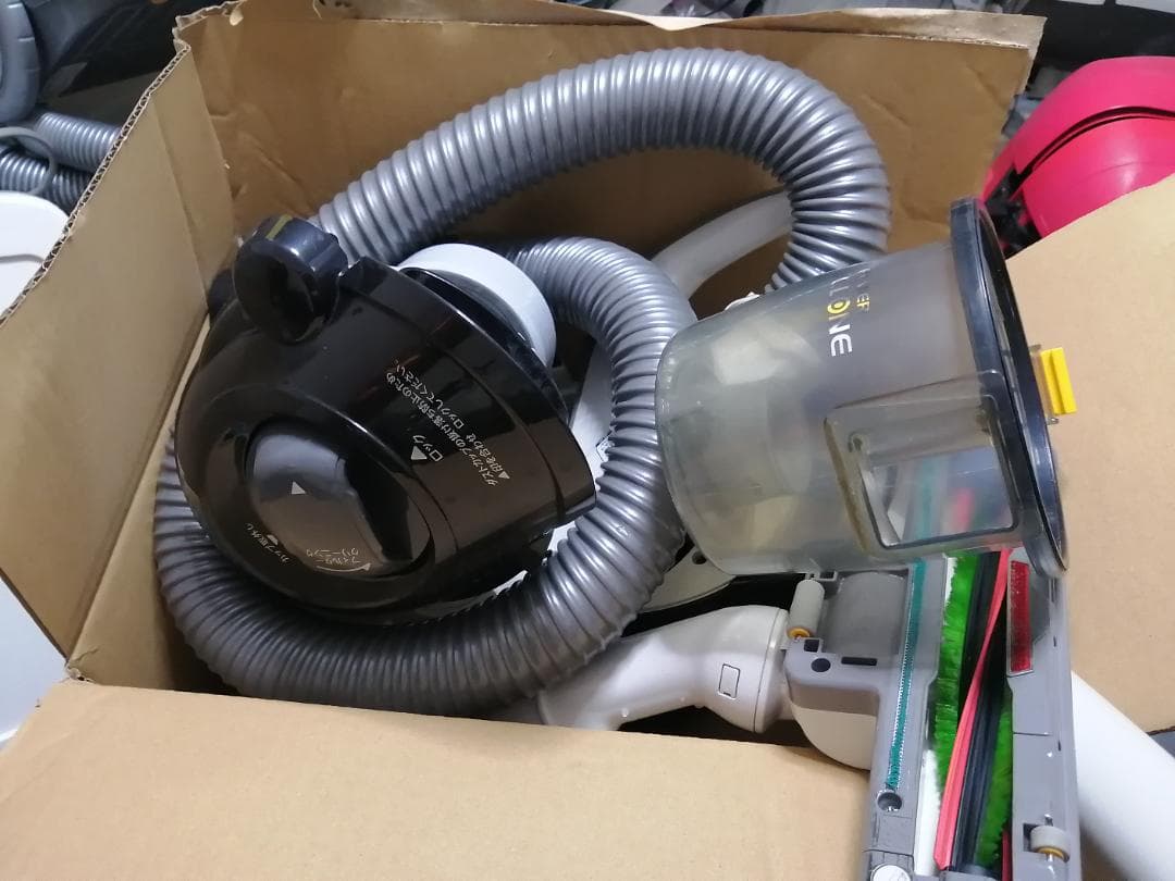 SHARP サイクロン掃除機 EC-CT12-C　分解洗浄済