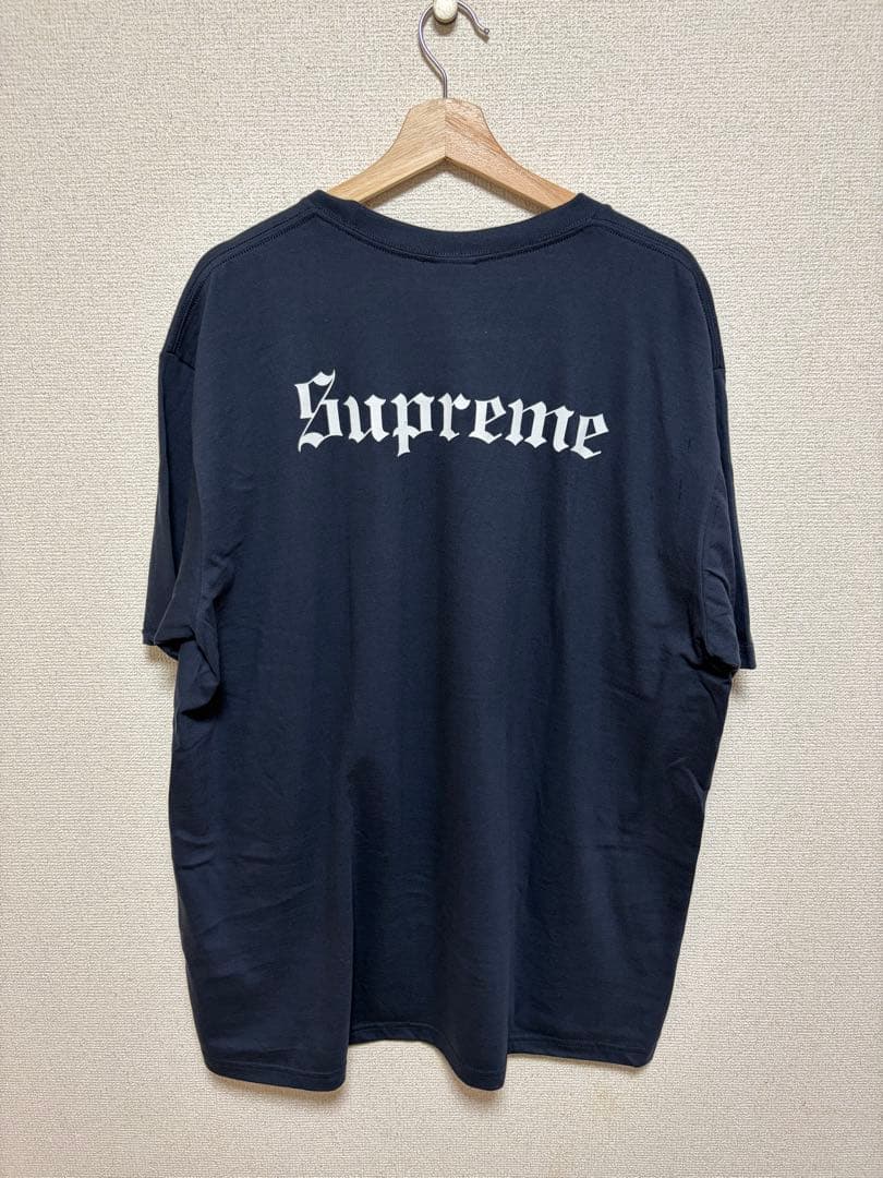Supreme  White Tee 白雪姫 Navy XLサイズ