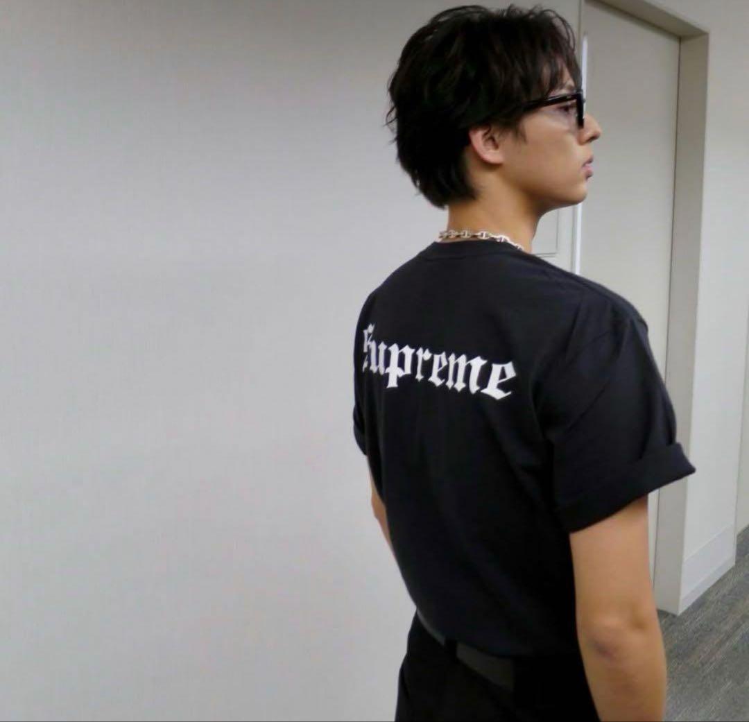 Supreme  White Tee 白雪姫 Navy XLサイズ