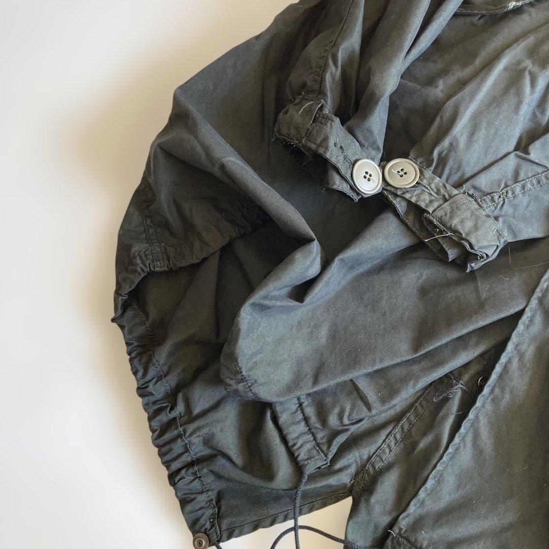 ジャケット・アウター vintage 80s fishtail parka ovev dieblack