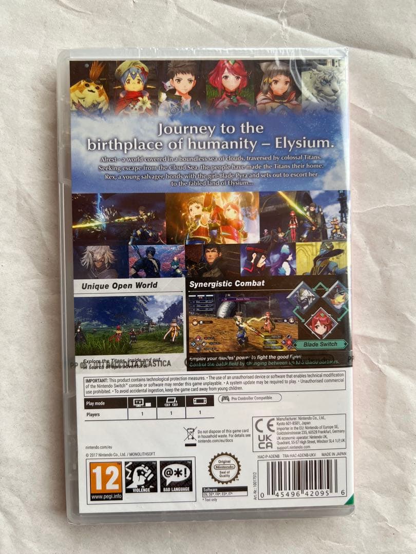 海外版　新品未開封　Xenoblade2 (ゼノブレイド2)