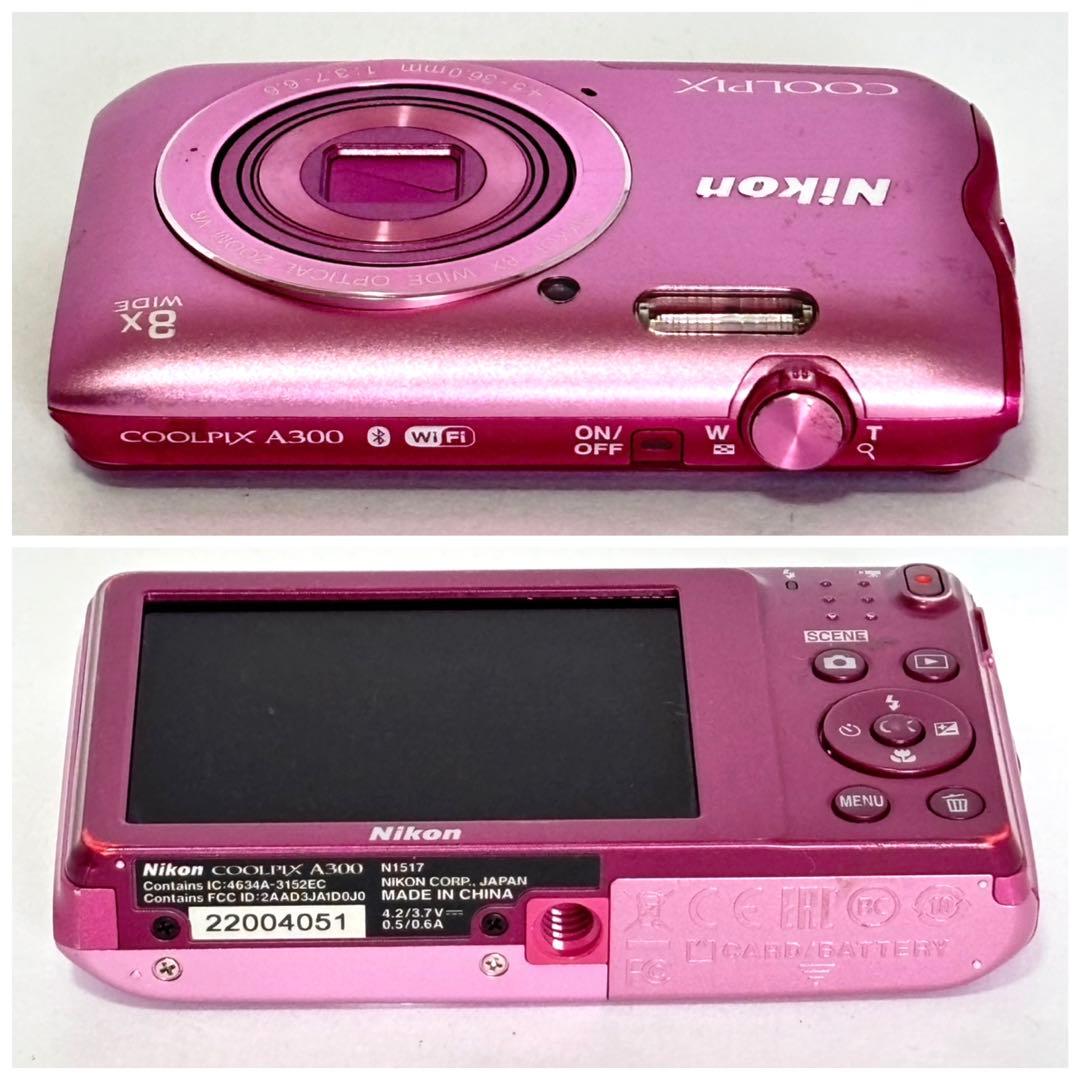 Nikon coolpix A300 ニコン　デジカメ　SDカード付