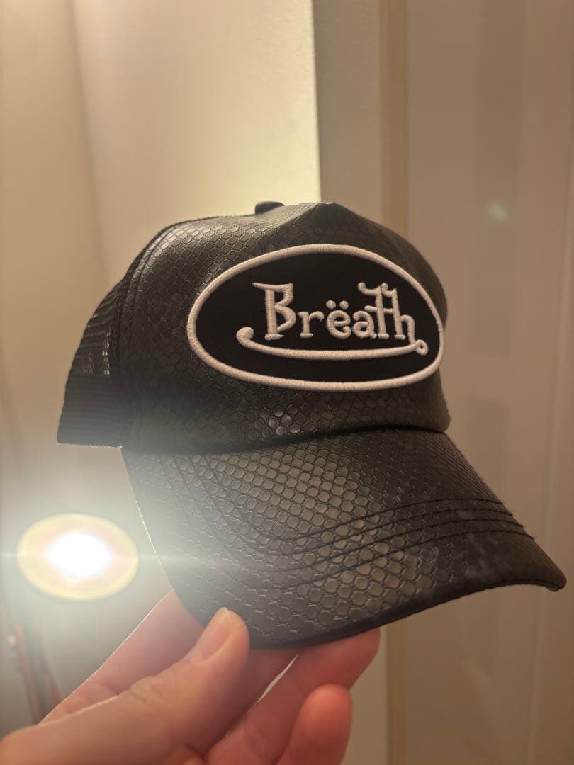 Breath メッシュキャップ 黒