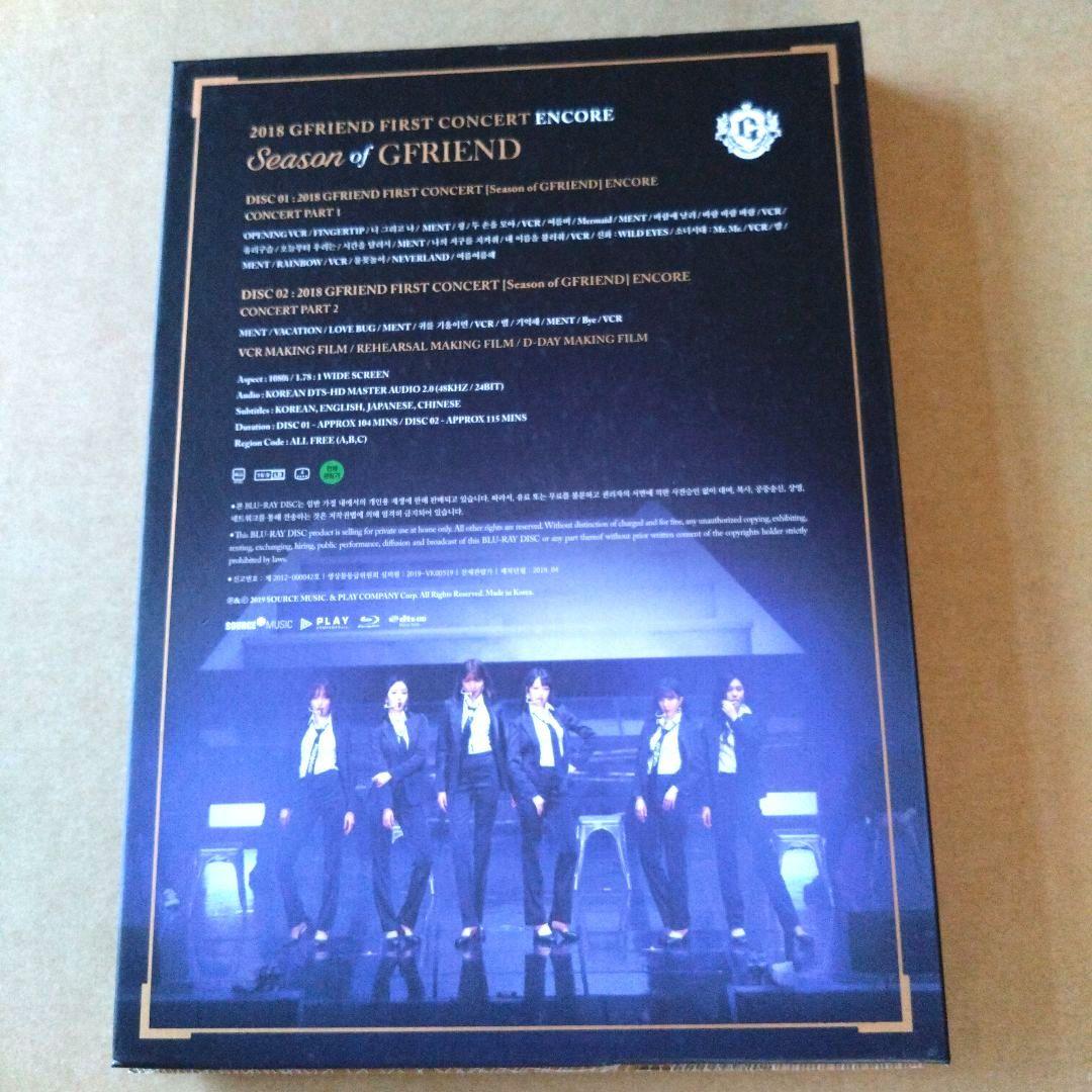ミュージック GFRIEND Season of GFRIEND ENCORE Blu-ray