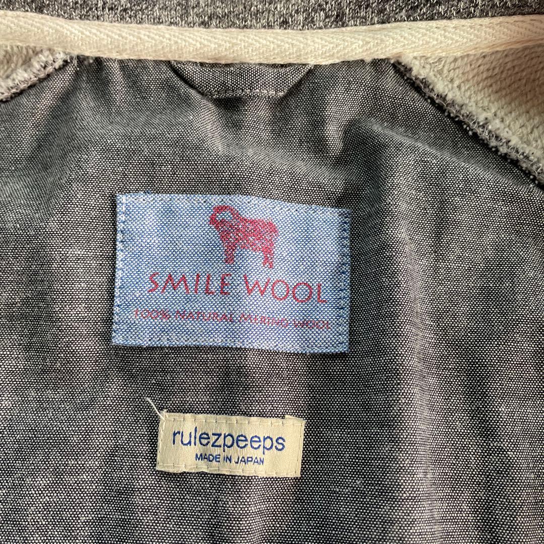 rulezpeeps SMILE WOOL ジャケット L