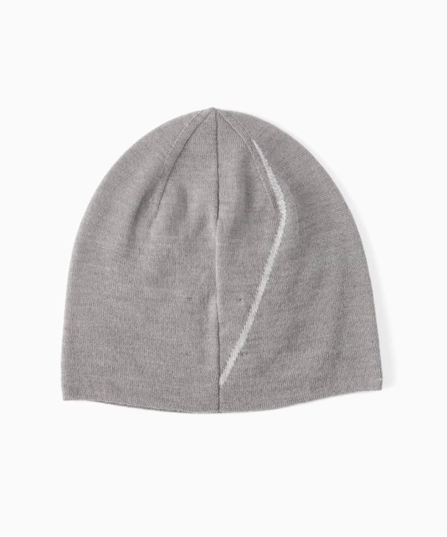 帽子 ROA Logo wool beanie GREY
