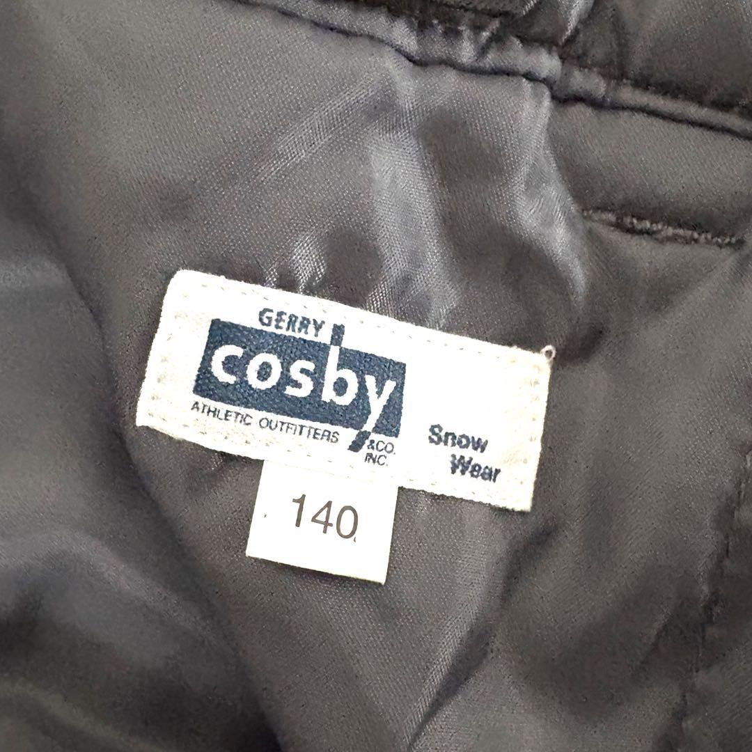 美品☆cosby コスビー　スキーウェア キッズ　140 上下セット　緑　スノボ