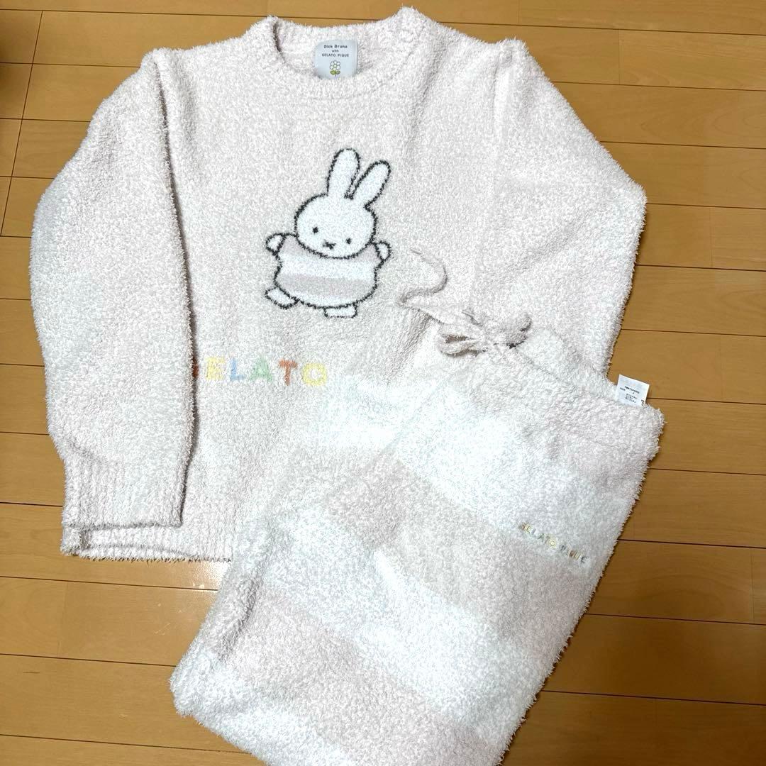 GELATO PIQUE ミッフィー ルームウェア 上下セット