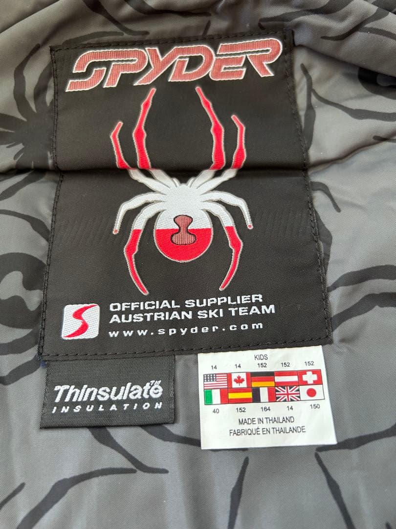 spyder スキーウェア 上下セット 150㎝ オーストリアナショナルチーム