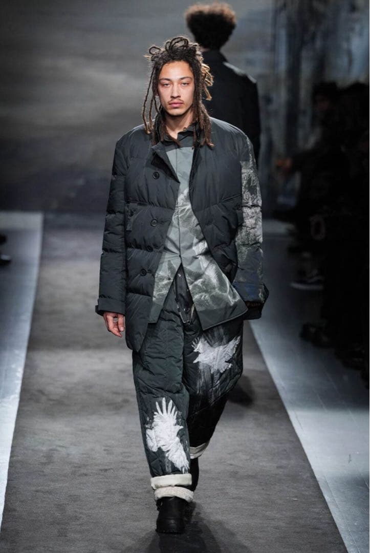 希少 yohjiyamamoto pour homme 2025AW中綿ブルゾン