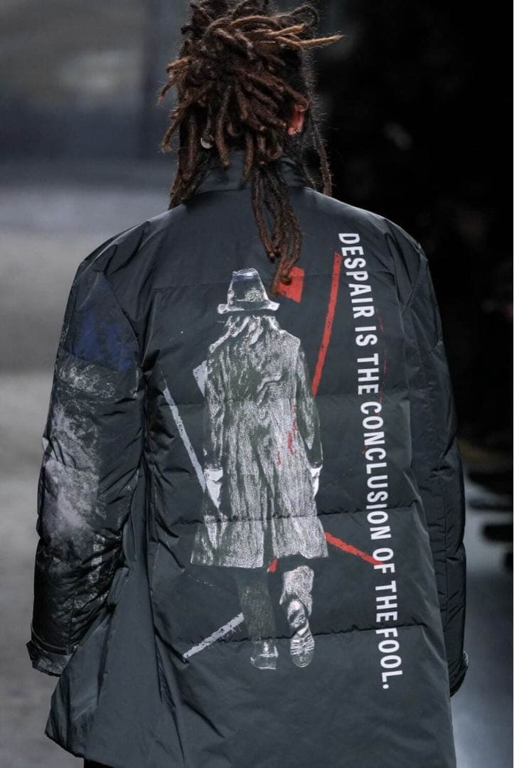 希少 yohjiyamamoto pour homme 2025AW中綿ブルゾン
