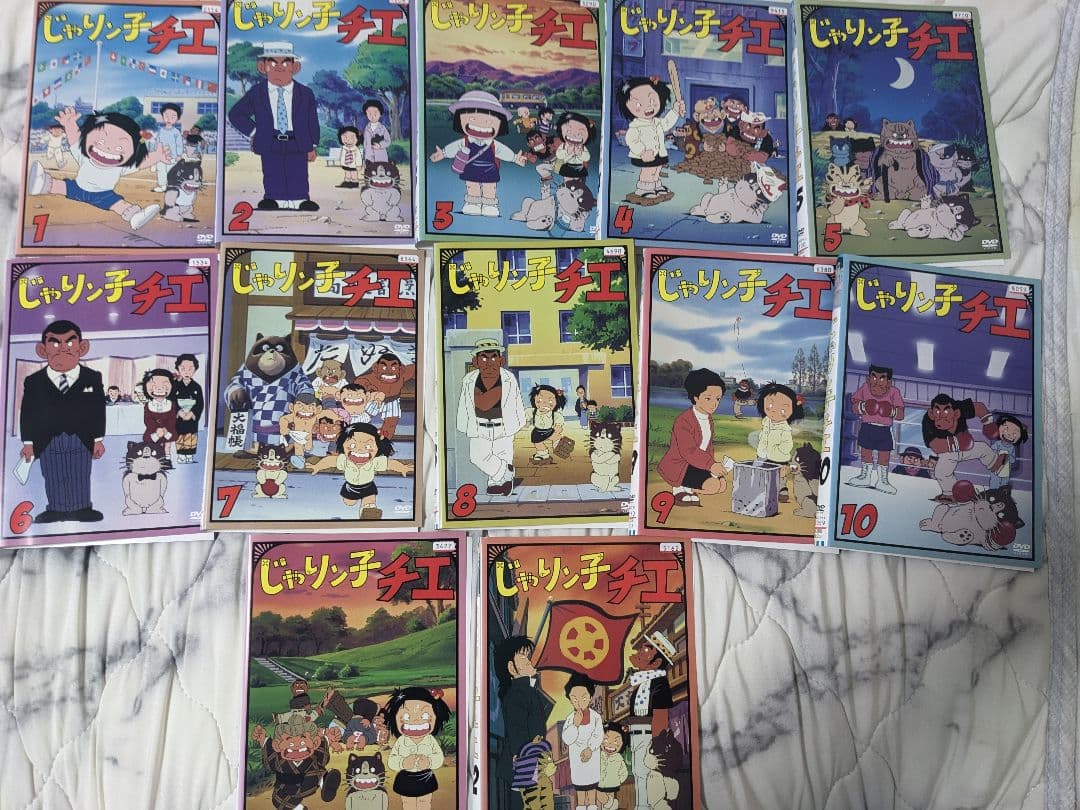 じゃりン子チエ DVD 全12巻セット レンタル落ち