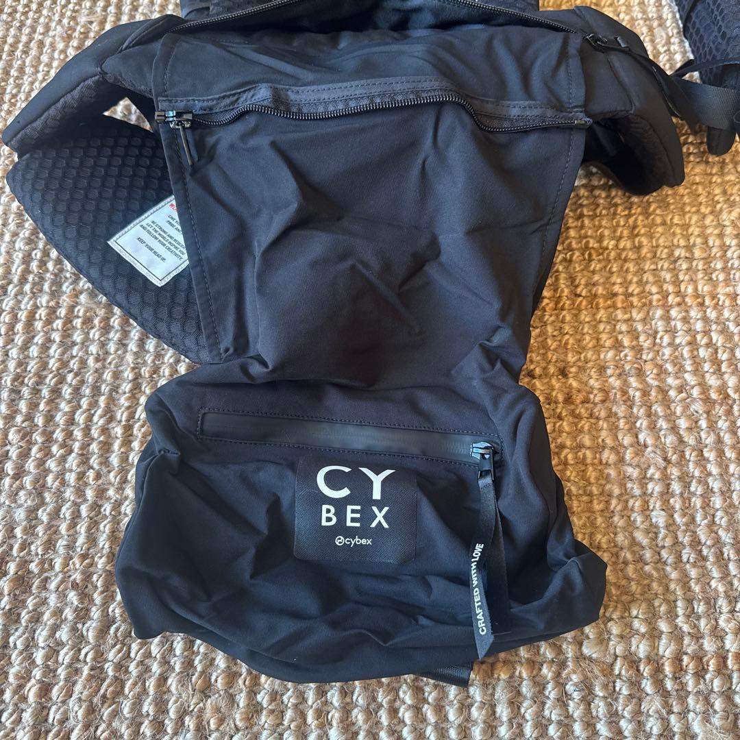 【美品】cybex コヤキャリア　抱っこ紐　ブラック