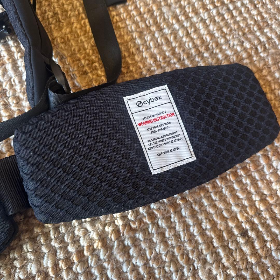 【美品】cybex コヤキャリア　抱っこ紐　ブラック