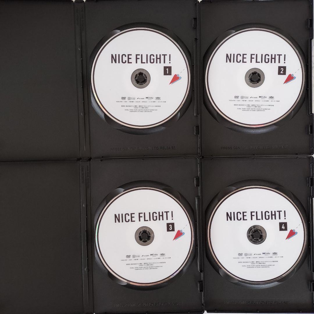 DVD　NICE FLIGHT!　全4巻　DVD新品ケース付