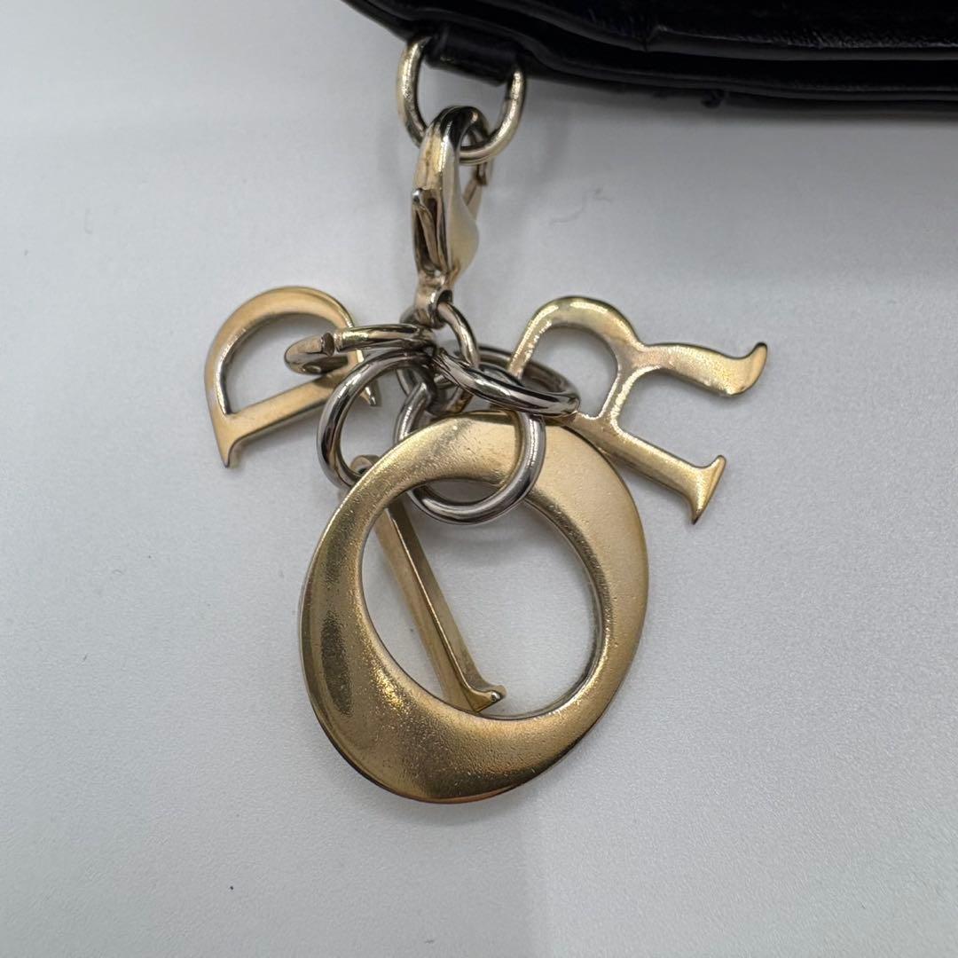 DIOR☆レディ ディオール☆エナメル☆ロータスウォレット☆カナージュ☆財布