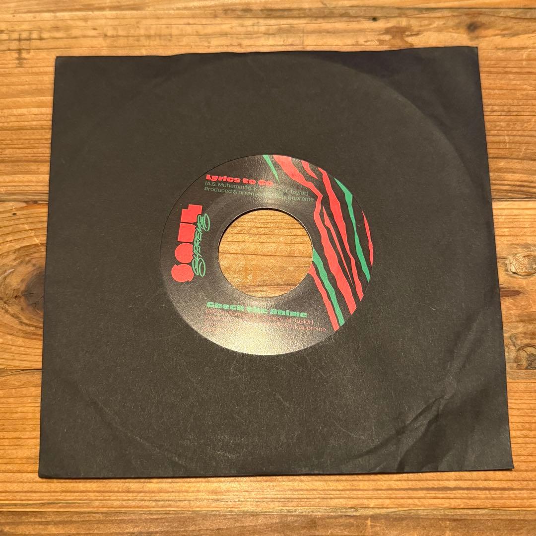 洋楽 Soul Supreme Lyrics to go 7inch